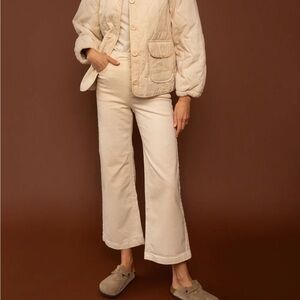 Barely worn! Whimsy and row flora pant in tan. Size 27 no defects